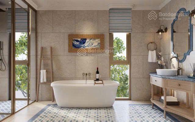 Nhà ven biển sở hữu lâu dài độc đáo 1 tầng hầm + 4 tầng lầu rộng 131 m2
