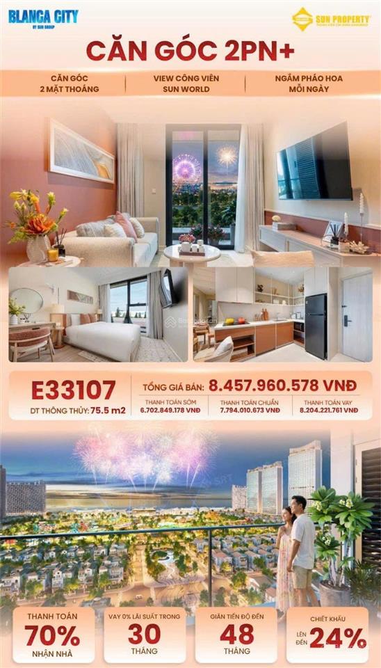 Căn 2pn+ siêu vip view biển trực diện và công viên sunworld giá tốt nhất