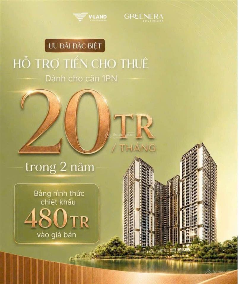 Tặng ngay 680 triệu cho căn hộ cao cấp 1pn  diện tích 47m, lãi ngay khi mua!
