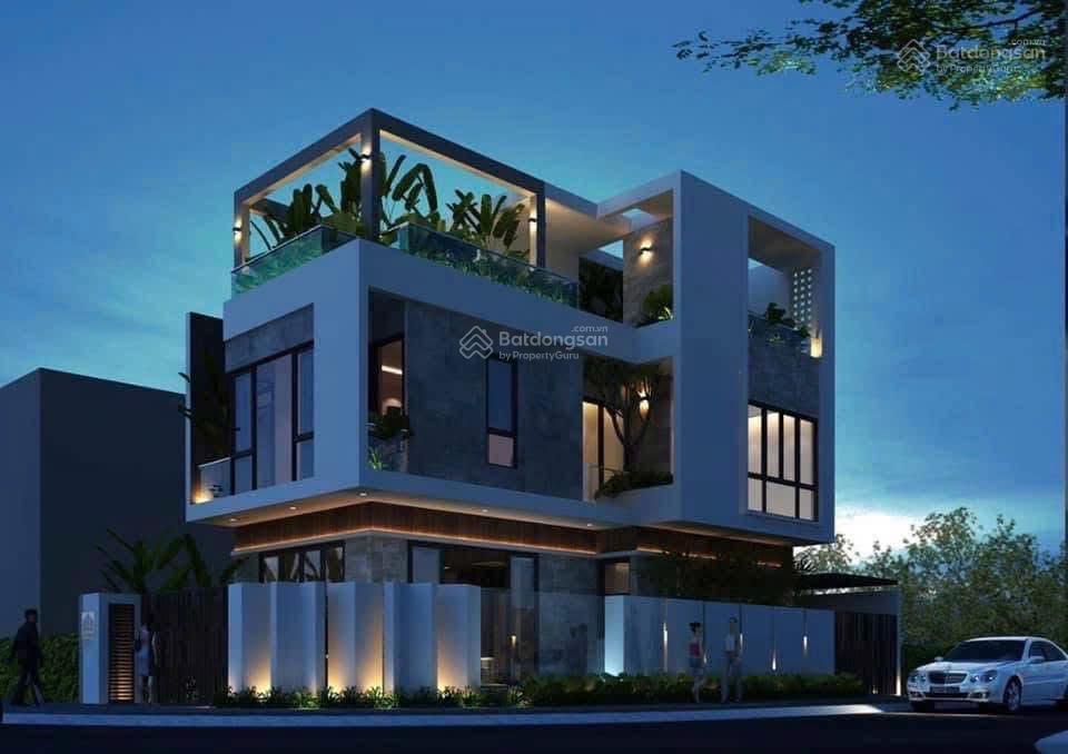 Bán nhà 3 tầng 2 mặt tiền đường lớn đối diện công viên vị trí đắc địa tại hòa xuân giá 8tỷ9