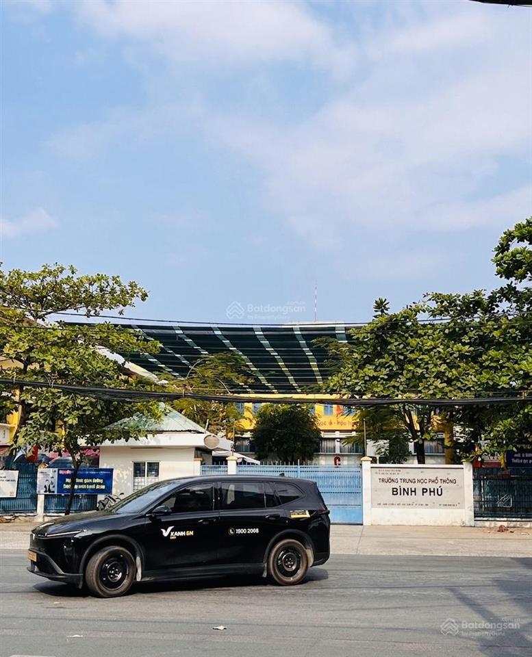 Bán nhà bình phú quận 6, 100m2, mt đường 8m, xe hơi ngủ trong nhà, chỉ 13.x tỷ