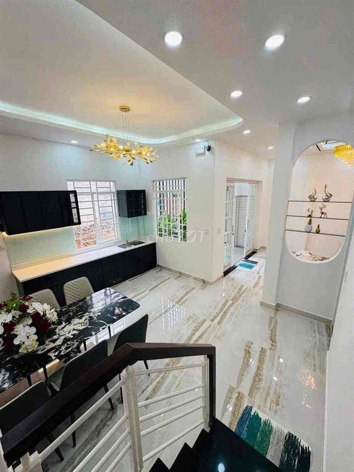 BÁN NHÀ LÔ NHÌ ÂU DƯƠNG LÂN, NGANG 6M, 4 TẦNG BTCT, DÒNG TIỀN 25TR