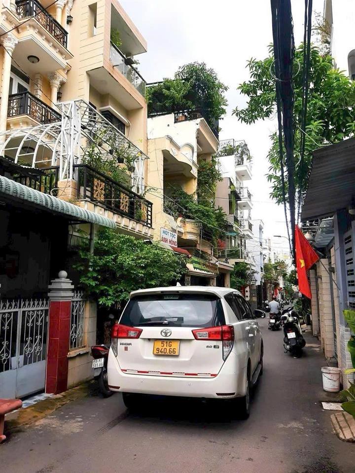 Hẻm xe hơi thông lê đức thọ  nhà 2 tầng cứng cáp rộng rãi