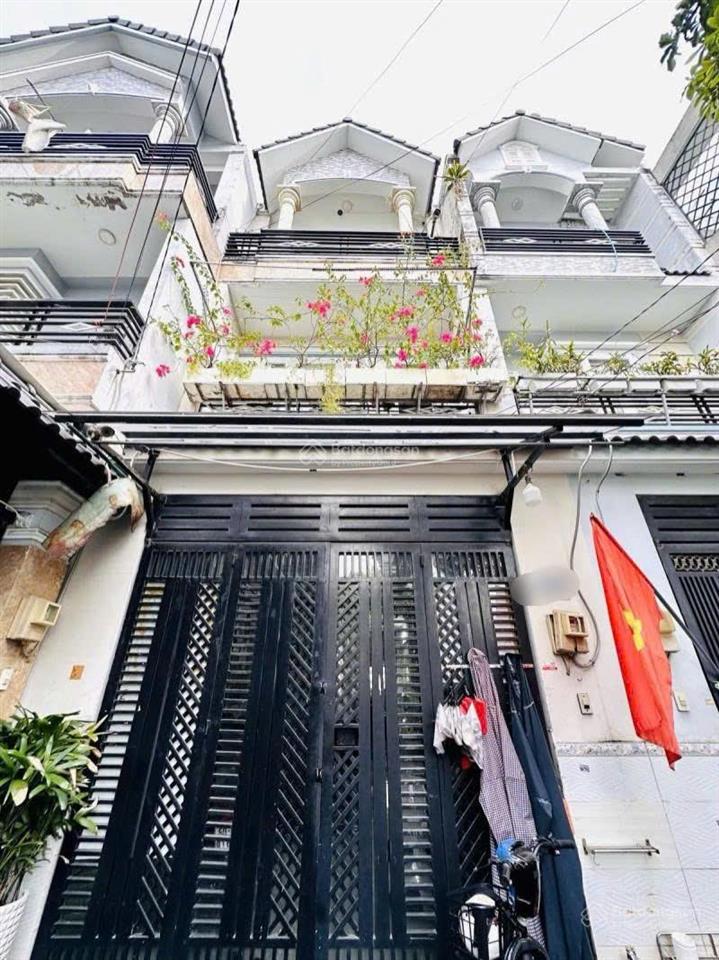 Bán nhà hẻm xe hơi 59m² 3 tầng chưa đến 100tr/m2
