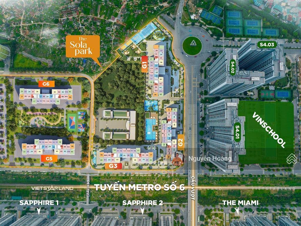 Bán nhanh căn hộ tại sola park, 1pn +, 43m2, 2.7 tỷ,  0365 691 ***