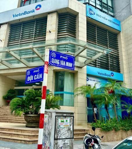 Siêu phẩm mặt phố vạn phúc  ba đình 140m2  nối thông giang văn minh  tiềm năng x2 giá trị