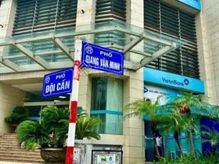 Siêu phẩm mặt phố vạn phúc  ba đình 140m2  nối thông giang văn minh  tiềm năng x2 giá trị