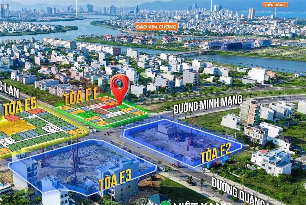 Chỉ 2.3x tỷ có ngay căn hộ sân vườn 15m view biển thoáng mát đầy đủ trường học, tiện ích công viên
