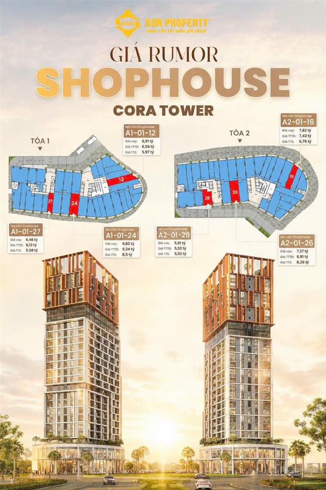 5.9 tỷ sở hữu ngay mặt tiền kinh doanh ngay lõi trung tâm hoà xuân khối đế cora đắc giá sổ lâu dài