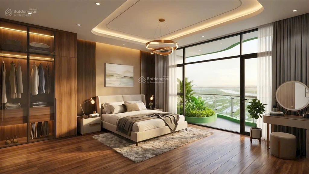 Căn hộ sân vườn 2pn 79.8m2 sân vườn 18m2 cực chill giá chỉ 33tr/m2 sổ lâu dài cạnh sông