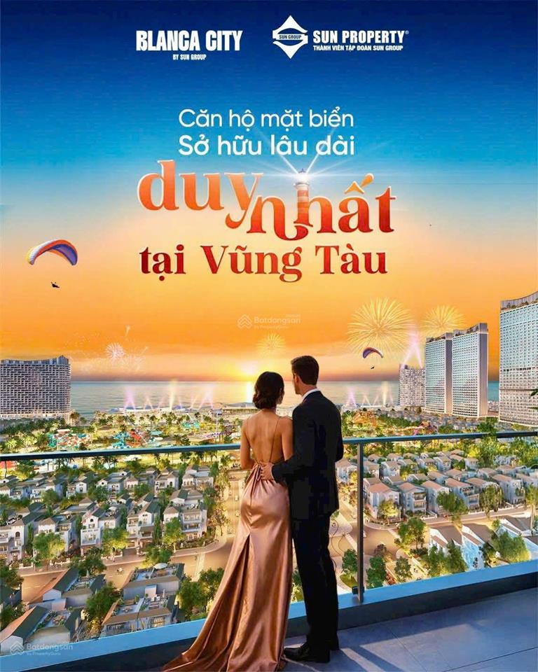 Bán căn hộ blanca city vũng tàu 38.8m2 sở hữu lâu dài view biển dự án biểu tượng mới tp biển