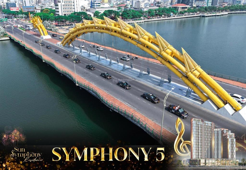 Symphony 5 căn hộ view sông hàn & pháo hoa hiếm hoi giữa trung tâm đà nẵng