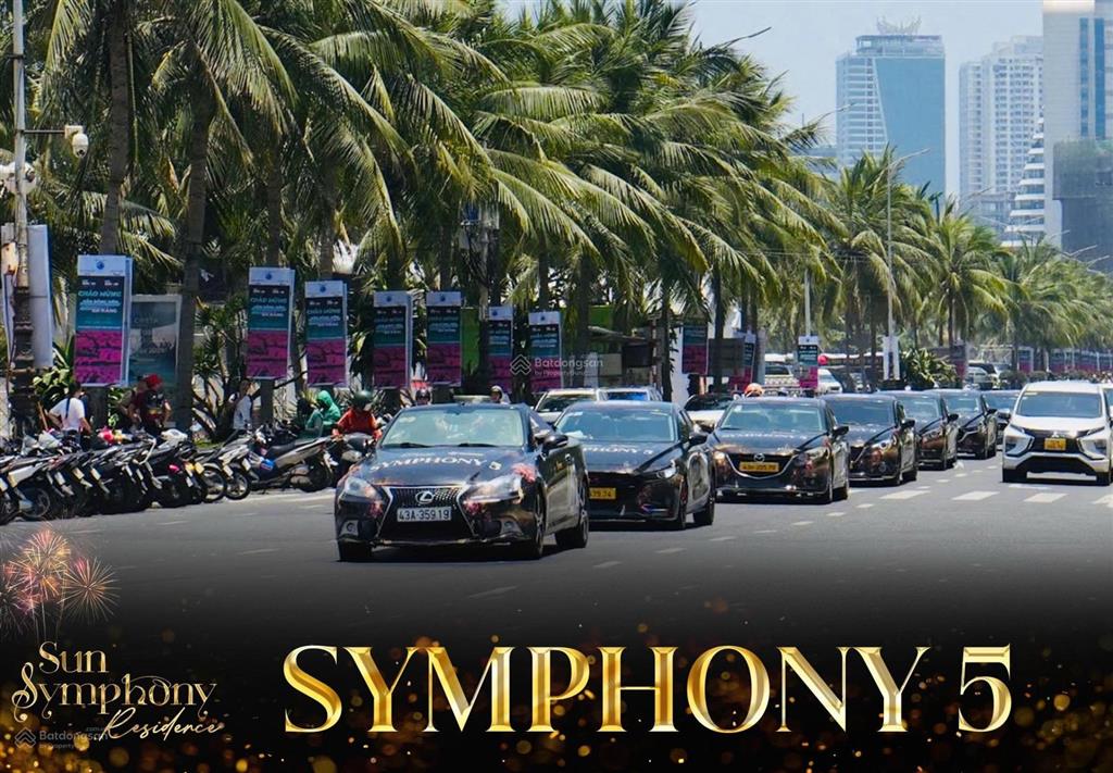 Symphony 5 căn hộ view sông hàn & pháo hoa hiếm hoi giữa trung tâm đà nẵng