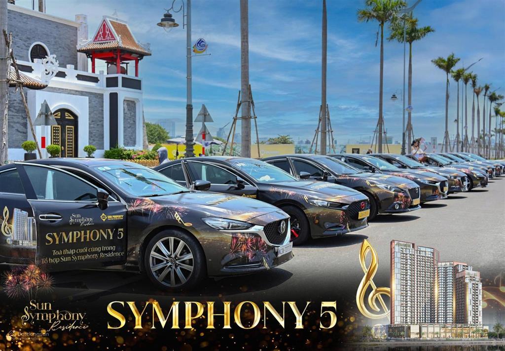 Symphony 5 căn hộ view sông hàn & pháo hoa hiếm hoi giữa trung tâm đà nẵng