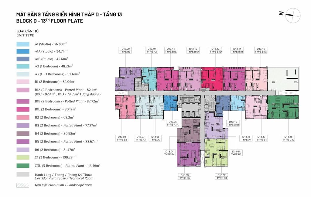 Căn hộ elysian studio, 36.88m², d13.18  2.9 tỷ vnd (all in, đã tt 15%)