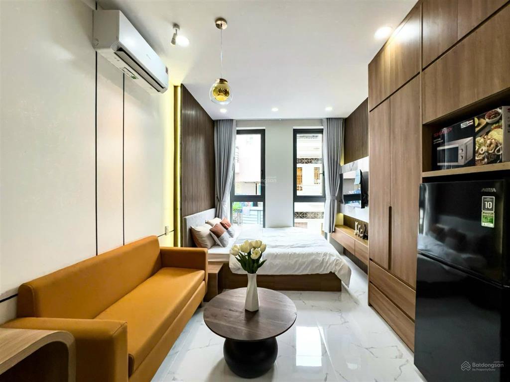 Cho thuê căn hộ mini đầy đủ nội thất, 1pn, 45m2 ở cao triều phát, q7