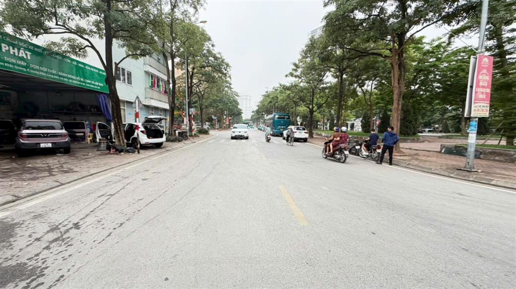 Bán đất mặt phố phạm khắc quảng 85m², mt 7,5m mặt phố vỉa hè rộng giá 33,5 tỷ có tl