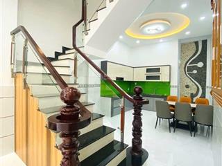 Bán nhà hẻm 7m hương lộ 2 4*14m nhà 4 tấm khu nhà cao tầng giá 6tỷ950 miễn trung gian quảg cáo