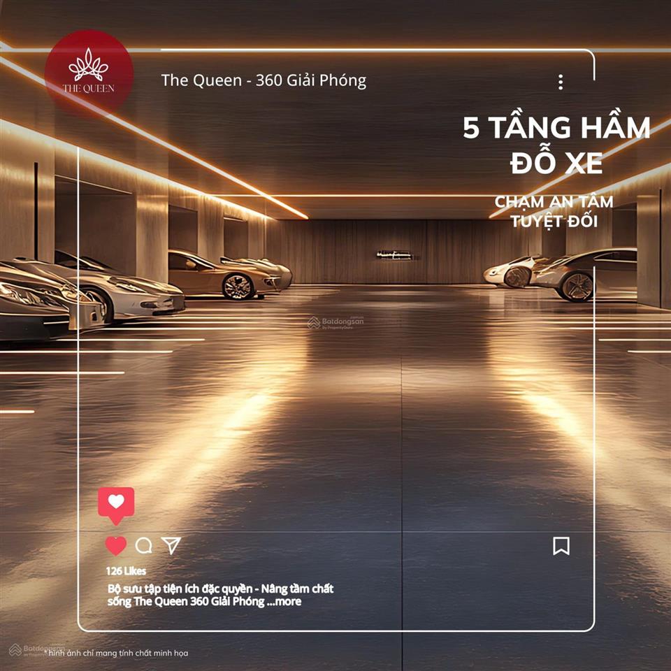 Chính chủ cần nhượng lại căn 2 ngủ tầng trung tại the queen 360 giải phóng chỉ 94 triệu/m2