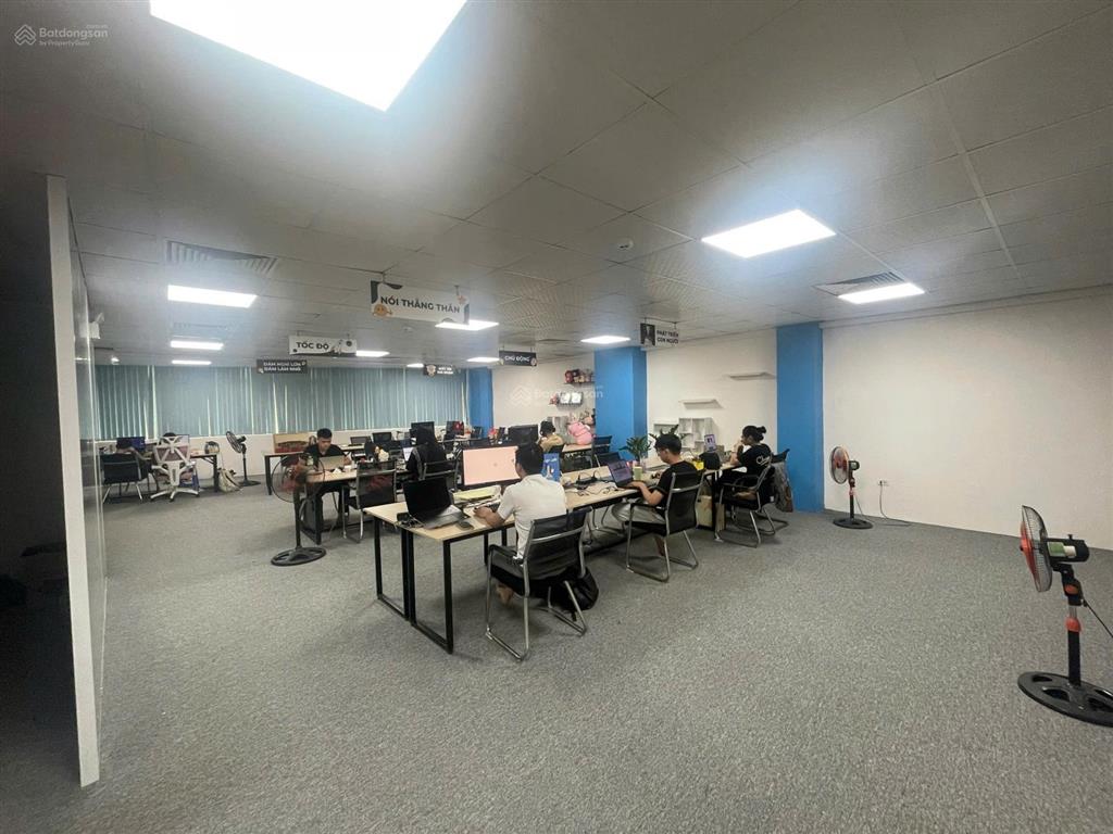 Cho thuê văn phòng trần duy hưng 160m2 23 triệu/tháng