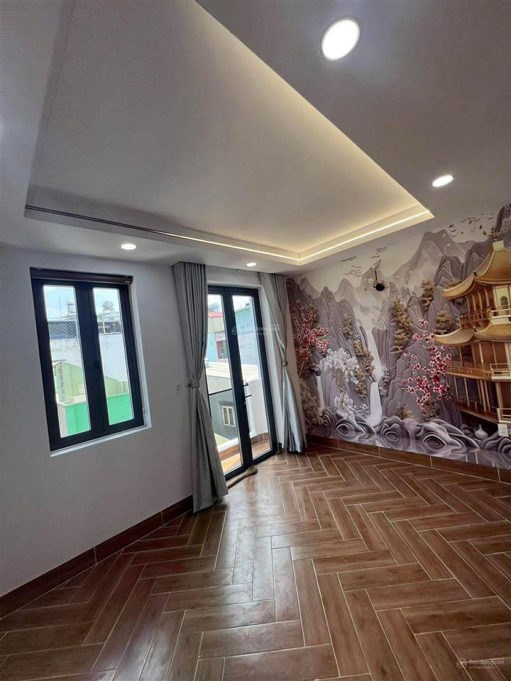 Bán nhà 4 tầng mới 100% hẻm xe hơi 4pn, 5wc 4x13.1m giá 7.65 tỷ