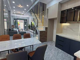 Bán nhà 4 tầng mới 100% hẻm xe hơi 4pn, 5wc 4x13.1m giá 7.65 tỷ