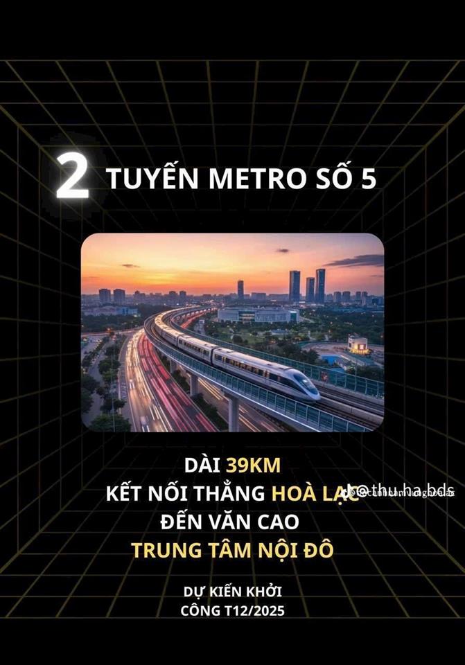 💡 HÒA LẠC – “QUẬN 9” CỦA MIỀN BẮC?
Nếu BĐS Quận 9 từng tăng giá hơn 10 lần nhờ Khu Công