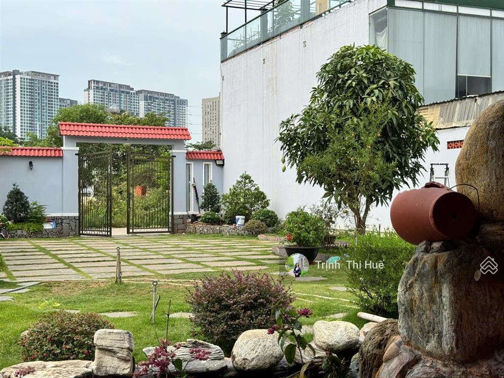 Bán biệt thự sân vườn view sông gần 1000m2 kdc tuổi trẻ  kdc thạnh mỹ lợi dt 24.5x39 1 trệt 1 lầu