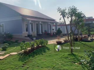 Bán biệt thự sân vườn view sông gần 1000m2 kdc tuổi trẻ  kdc thạnh mỹ lợi dt 24.5x39 1 trệt 1 lầu
