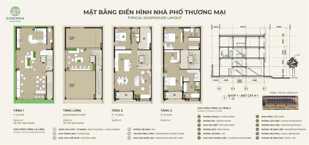 Cơ hội vàng sở hữu shophouse essensia parkway mt nguyễn hữu thọ kinh doanh cực đẹp