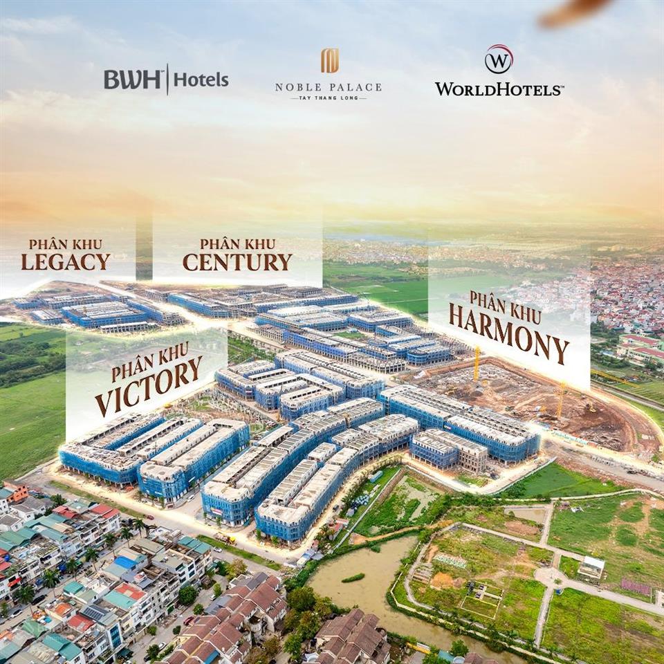 Sở hữu shophouse noble palace tây thăng long giá vốn chỉ với 3,2 tỷ