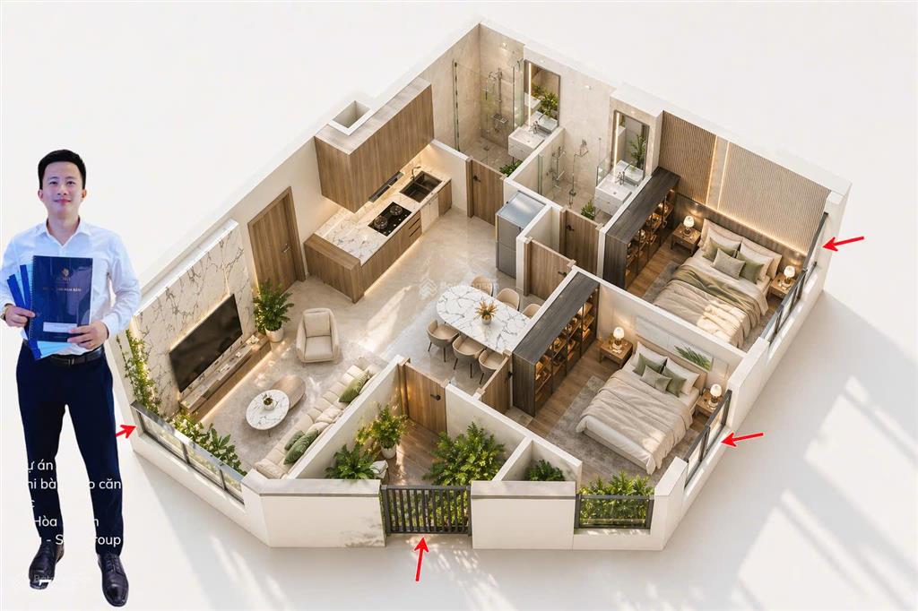 Bán căn góc 60m2 view sông s lớn nhất dự án, tầng giữa giá siêu mềm!