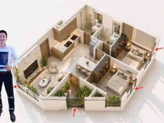 Bán căn góc 60m2 view sông s lớn nhất dự án, tầng giữa giá siêu mềm!