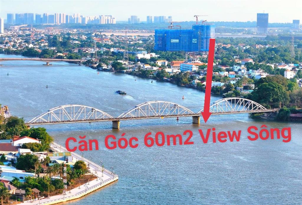 Bán căn góc 60m2 view sông s lớn nhất dự án, tầng giữa giá siêu mềm!