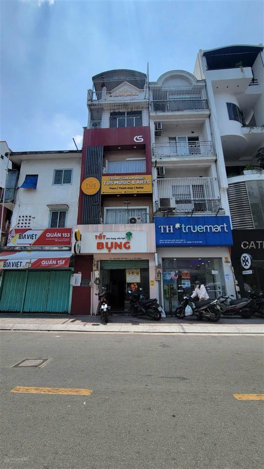 Mặt tiền 5 lầu huỳnh văn bánh phường 12 phú nhuận  đang cho thuê 22 triệu/tháng
