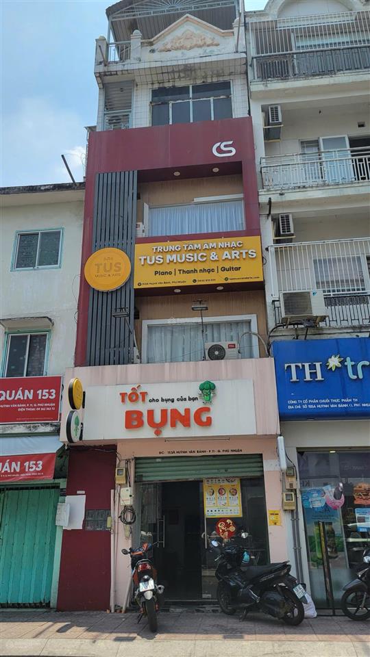Mặt tiền 5 lầu huỳnh văn bánh phường 12 phú nhuận  đang cho thuê 22 triệu/tháng