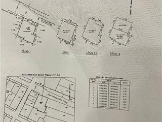 Nhà hxh lý chính thắng p.5 q.3 dt 6 x 7m (5 lầu). giá 9,8 tỷ