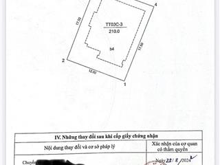 Biệt thự mipec, kiến hưng, hà đông, 46 tỷ, 210m2, view đẹp, chính chủ