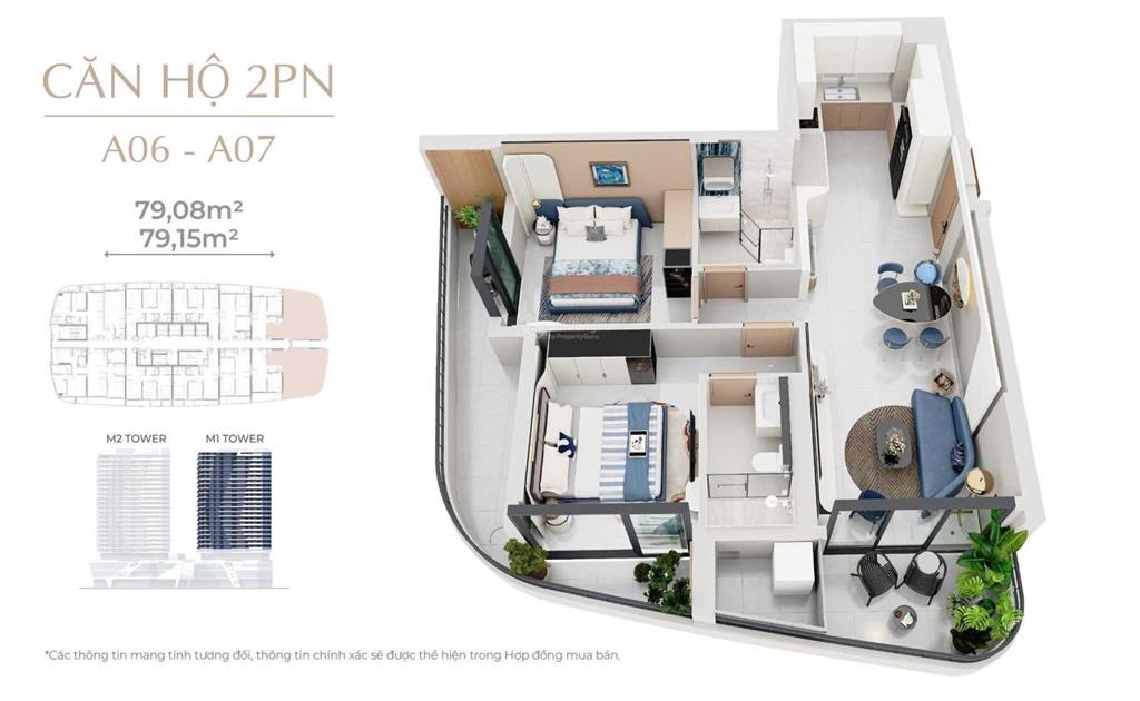 Độc quyền căn 2pn the meridian đn view sông hàn, downtown đà nẵng, ngắm pháo hoa ngay tại nhà