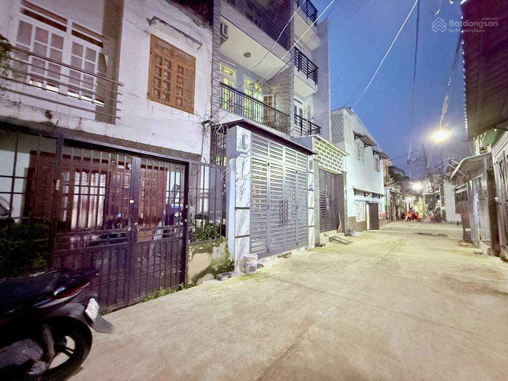 80.68m2  3 tầng  3 phòng  huỳnh văn nghệ  hẻm 4m  chỉ 7.2 tỷ