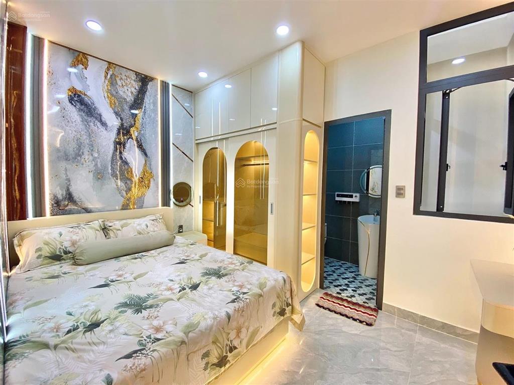 Bán nhà mới xây hẻm ô tô thông huỳnh văn nghệ trần thị trọng (cống lở)  full nội thất