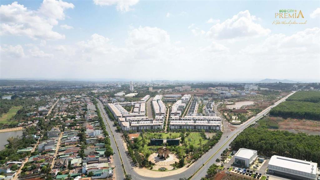 Nhà mặt tiền đường tường vy  ecocity premia buôn ma thuột