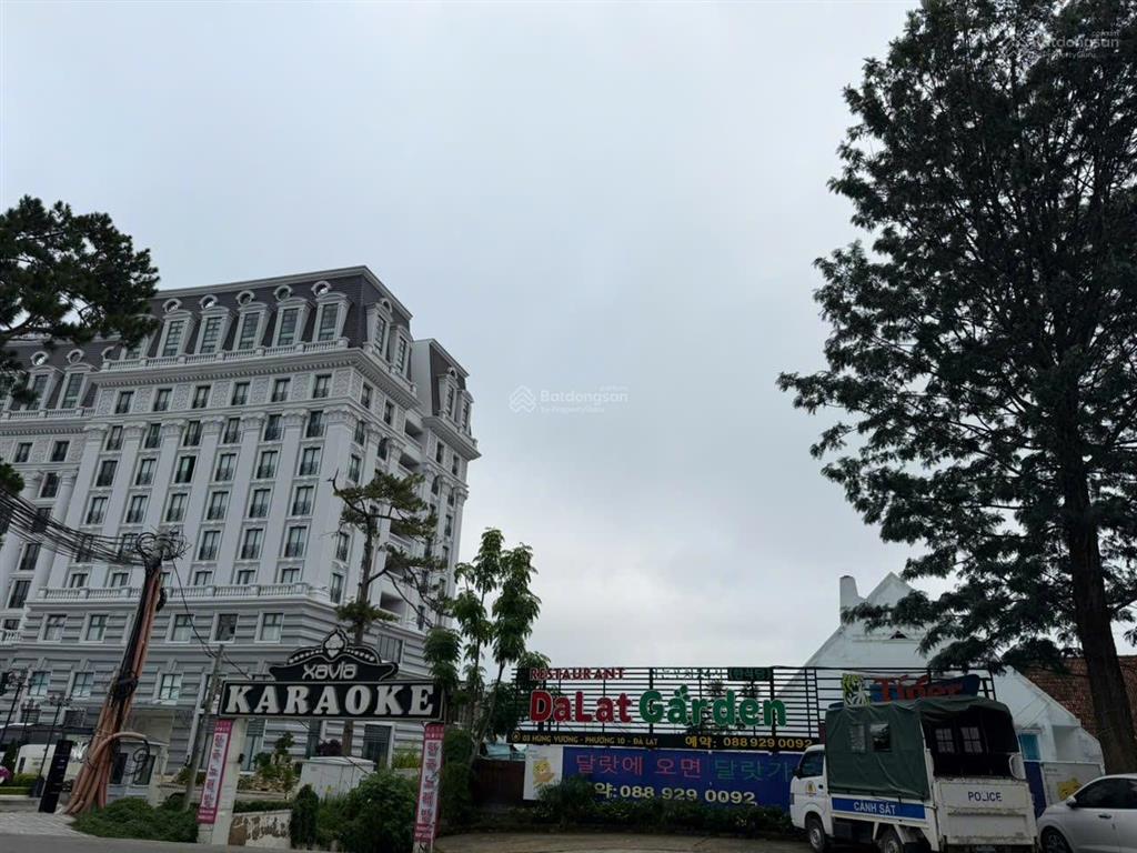 Bán nhà đất vàng 3.260m² mặt tiền hùng vương đà lạt có karaoke & nhà hàng, giá 250 tỷ