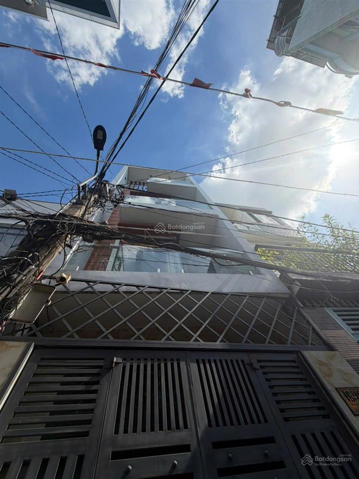 Bán nhà hẻm 8m phường 10, tp. hcm | 4 tầng đẹp full nội thất cao cấp
