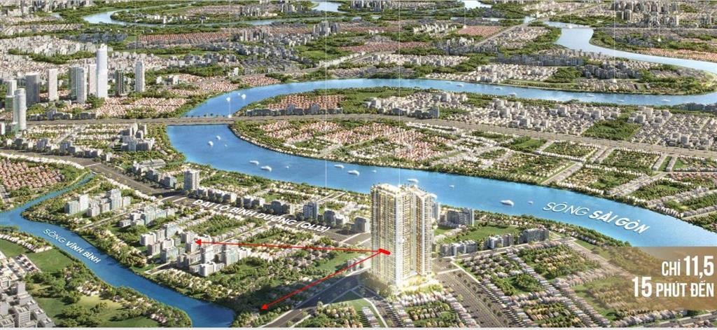 Bán nhanh căn hộ a06 2pn 2wc 67m2 tầng trung giá tốt vị trí đẹp tại the emerald 68 đã vat, bao phí