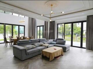 Cho thuê biệt thự đơn lập vinhomes riverside long biên 375m 4 tầng có thang máy giá 100tr/tháng