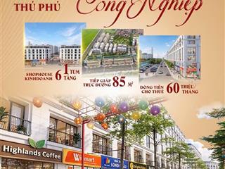 Chỉ 2 tỷ bạn sở hữu shophouse cát tường smart city, tâm điểm kinh doanh giữa thủ phủ công nghiệp