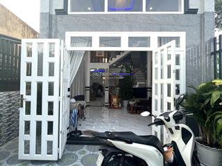 Bán nhà 3 tầng đường nguyễn thị thảnh, thới tam thôn, hóc môn, 79m2, xe hơi vào nhà, giá 5.45 tỷ
