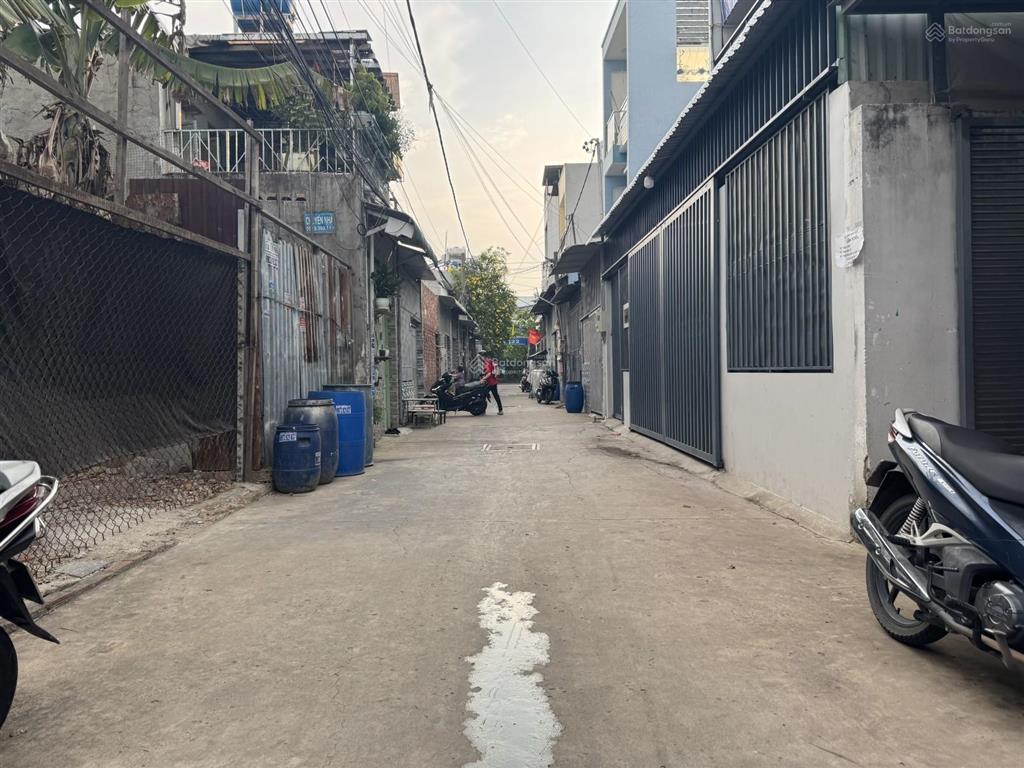 Bán nhà 2 mặt hẻm ô tô đông thạnh, hóc môn, 99,5m² ngang gần 5m, giá 4,85 tỷ tl