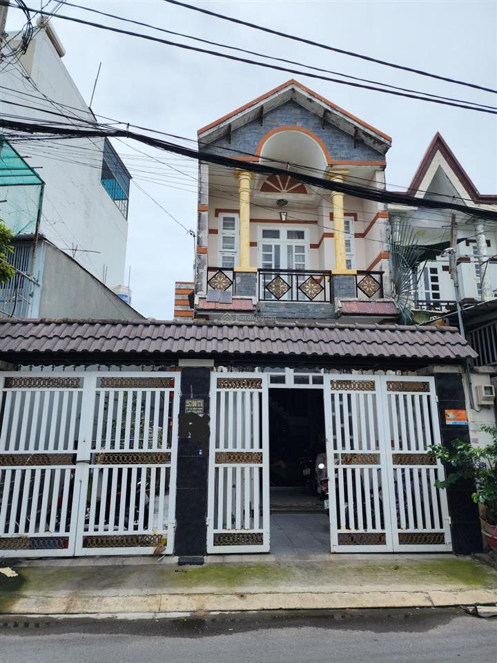 Bán nhà 2 tầng mặt tiền đông thạnh 33, 80,8m², ngang 5m nở hậu, giá 4,8 tỷ